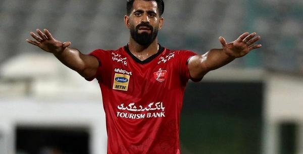 عکس حسین کنعانی در پرسپولیس