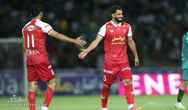 عکس حسین کنعانی در پرسپولیس