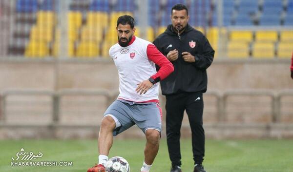 عکس حسین کنعانی در پرسپولیس