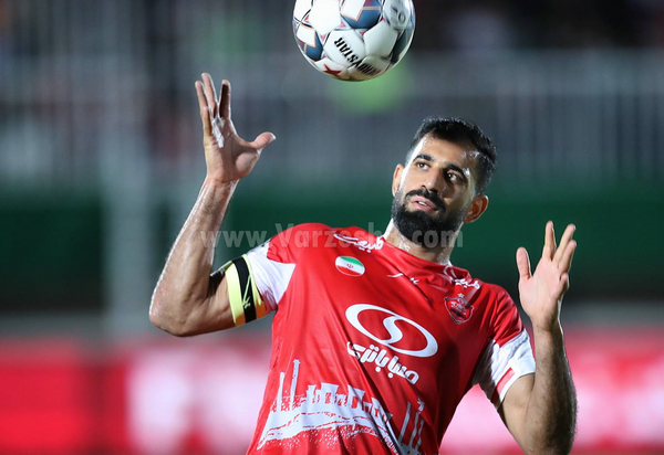 عکس حسین کنعانی در پرسپولیس