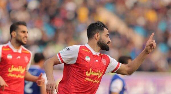 عکس حسین کنعانی در پرسپولیس