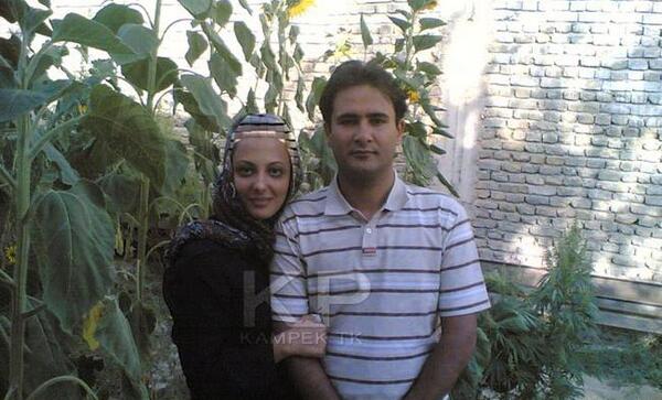 عکس حسین کاظمی و همسرش