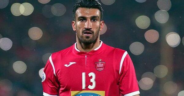 عکس حسین ماهینی بازیکن پرسپولیس