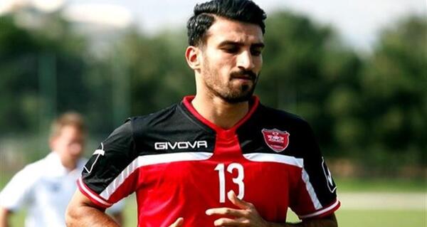 عکس حسین ماهینی بازیکن پرسپولیس