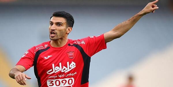 عکس حسین ماهینی بازیکن پرسپولیس