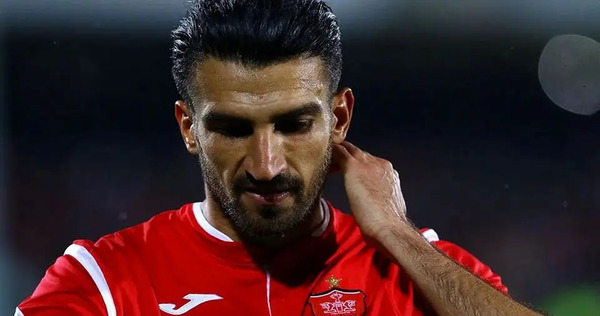 عکس حسین ماهینی بازیکن پرسپولیس