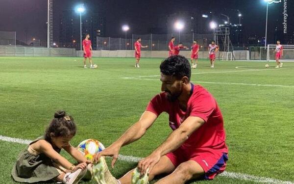عکس حسین ماهینی بازیکن پرسپولیس