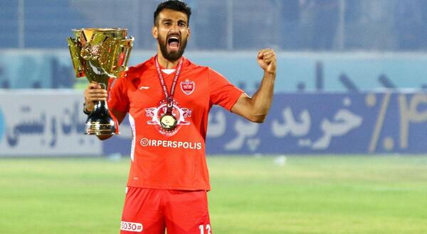 عکس حسین ماهینی بازیکن پرسپولیس