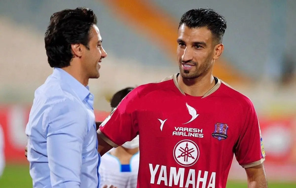 عکس حسین ماهینی بازیکن پرسپولیس