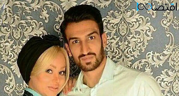 عکس حسین ماهینی و زنش