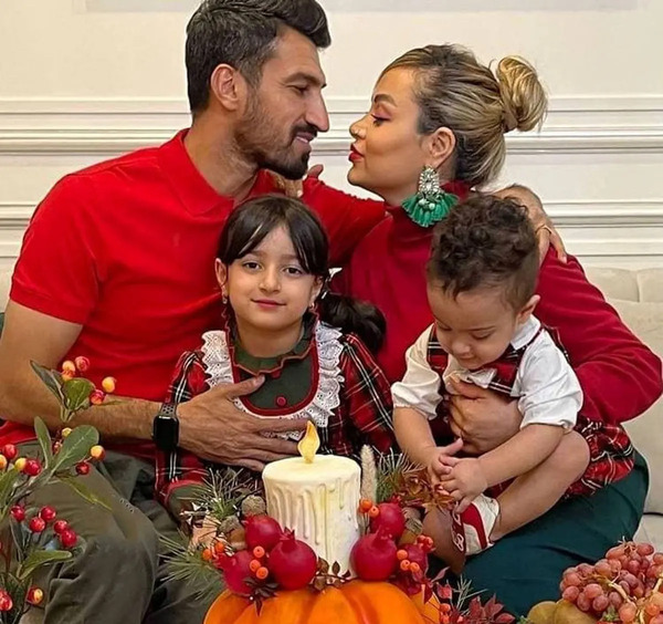 عکس های حسین ماهینی و همسرش