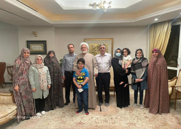 عکس حسین موسوی و همسرش