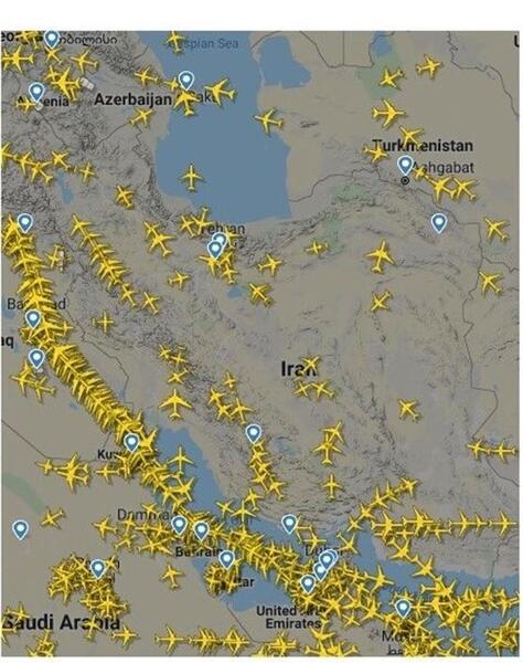 جدیدترین عکس هوایی از ایران
