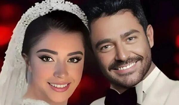 عکس محمد رضا گلزار و زنش