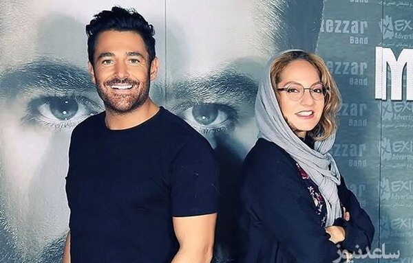 عکس محمد رضا گلزار با همسرش آیسان