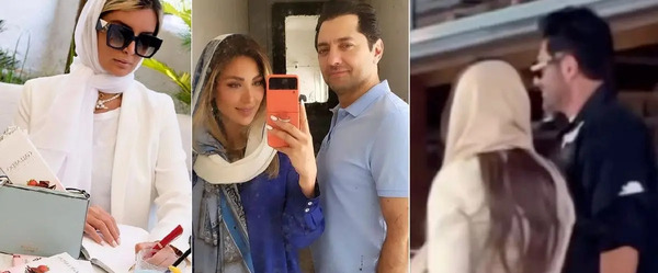 عکس محمد علیزاده و همسرش