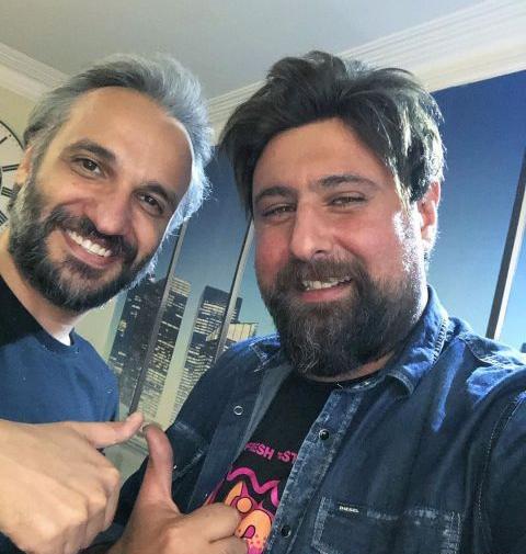 عکس محمد علیزاده و همسرش