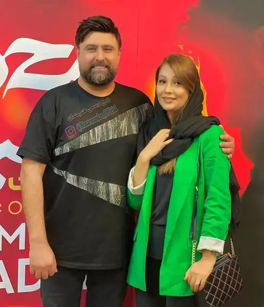 عکس محمد علیزاده و زنش