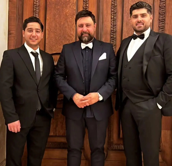 عکس محمد علیزاده و زنش