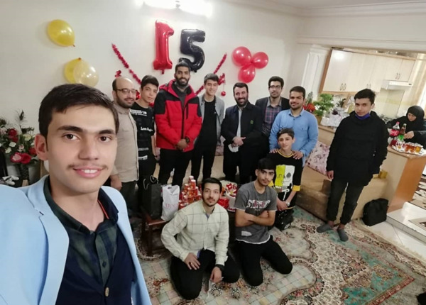 عکس محمد انصاری و همسرش