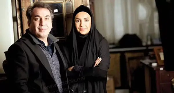 عکس محمد انصاری و همسرش