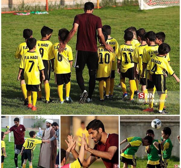 عکس محمد انصاری در پرسپولیس