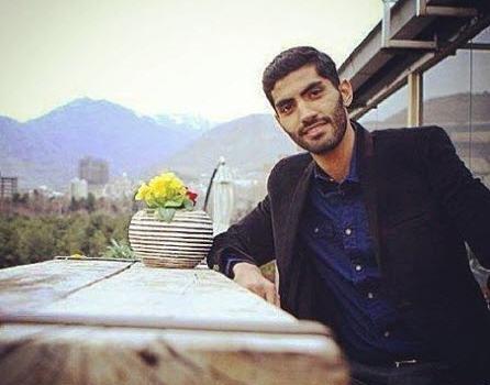 عکس محمد انصاری در پرسپولیس