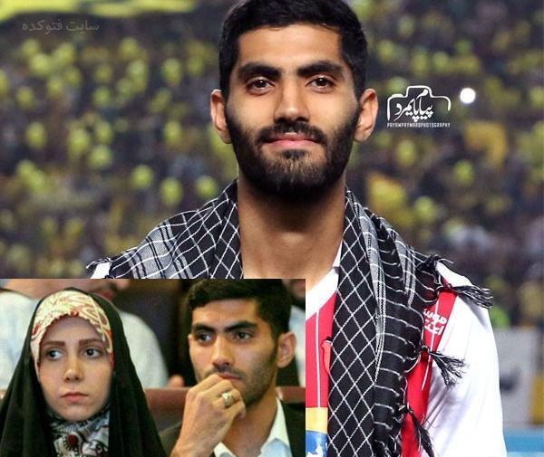 عکس محمد انصاری در پرسپولیس