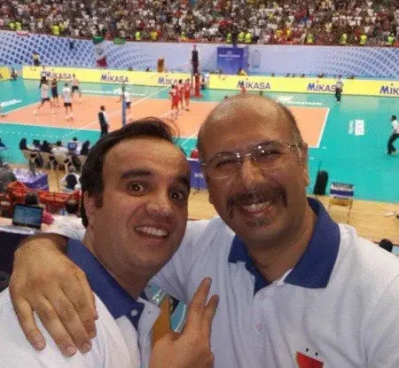 عکس محمد بحرانی و همسرش