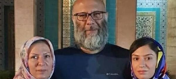 عکس محمد بحرانی و مادرش