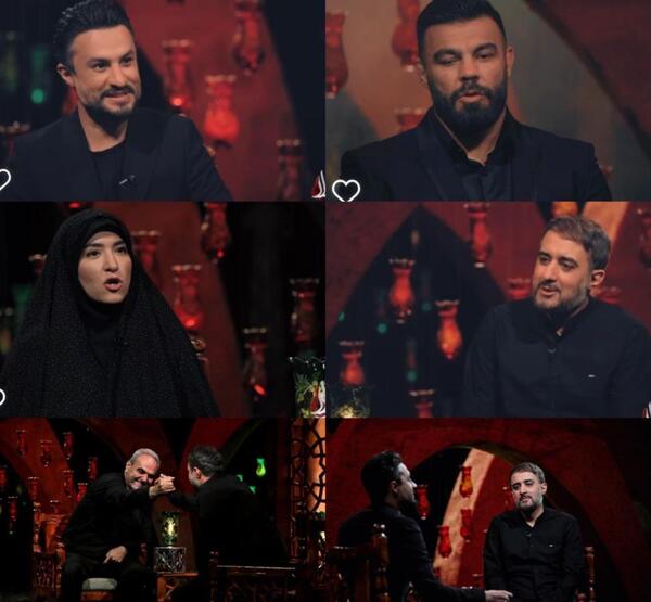 عکس محمد حسین پویانفر و همسرش
