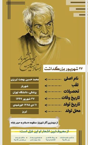 عکس جوانی محمدحسین بهجت تبریزی