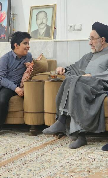 عکس محمد خاتمی و خانواده