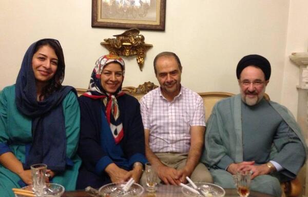 عکس محمد خاتمی و خانواده