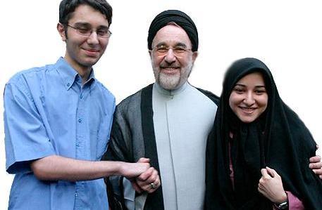 عکس محمد خاتمی و خانواده