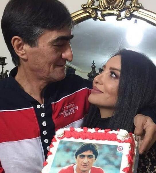 عکس ناصر محمد خانی و همسر اولش