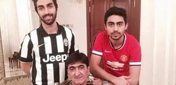 عکس ناصر محمد خانی و همسرش