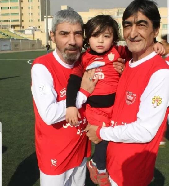 عکس ناصر محمد خانی و همسرش