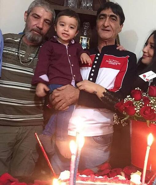 عکس ناصر محمد خانی و همسرش