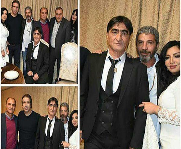 عکس ناصر محمد خانی و همسرش
