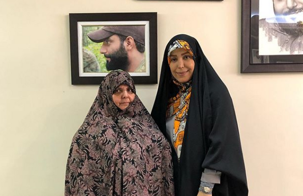 عکس شهید محمد خانی و همسرش