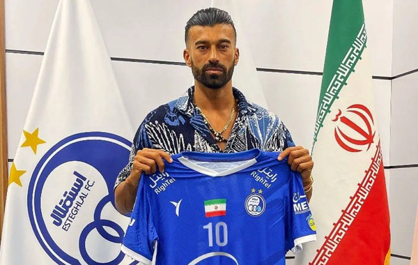 عکس محمد دانشگر در استقلال