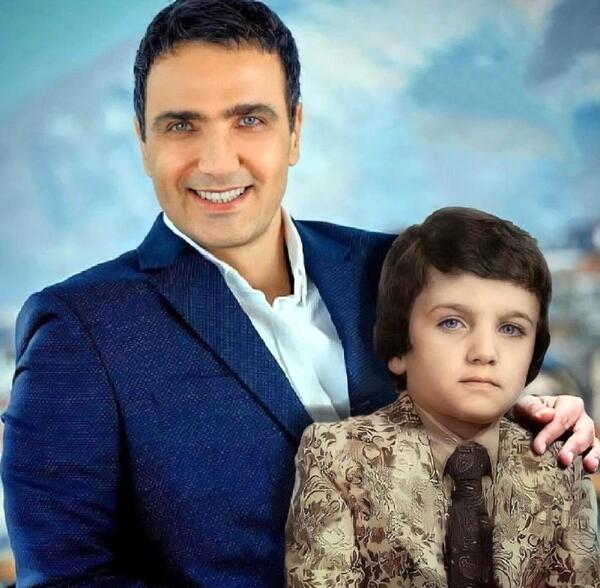عکس محمدرضا فروتن و خانواده اش