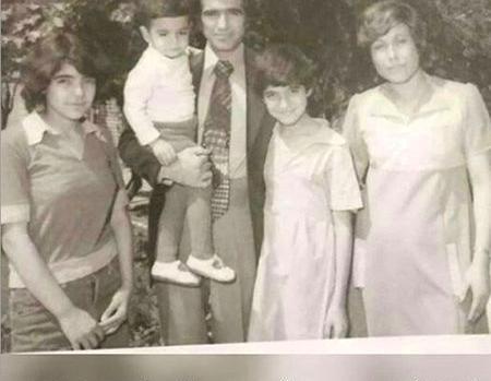 عکس خانوادگی محمدرضا شجریان