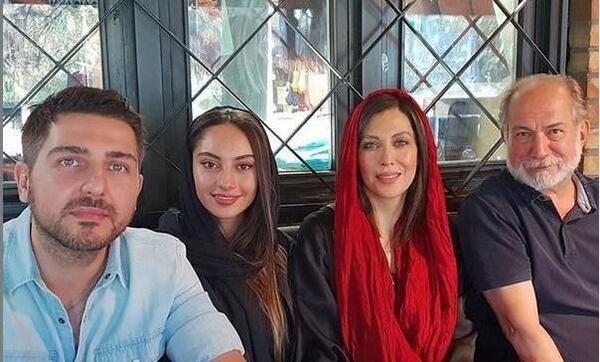 عکس محمدرضا غفاری با همسرش