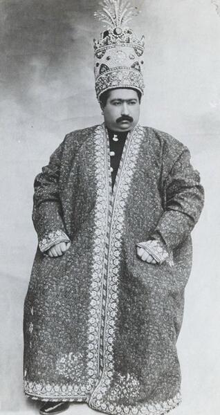 عکس محمد علی شاه قاجار