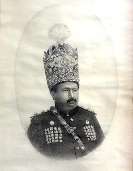 عکس محمد علی شاه قاجار