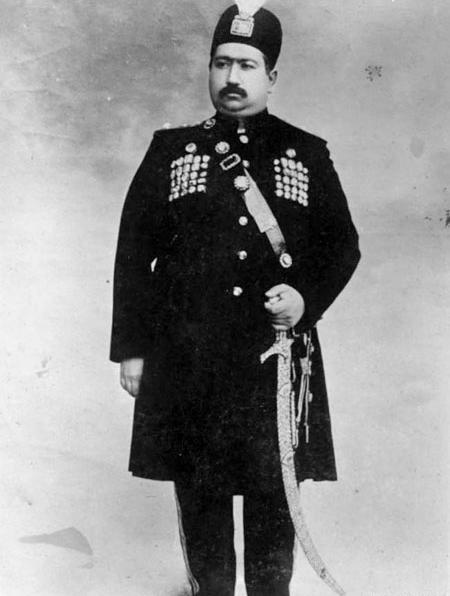 عکس محمد علی شاه قاجار