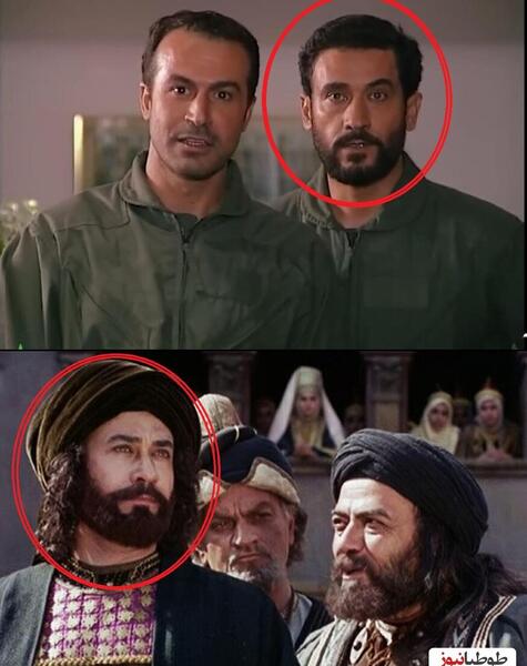 عکس محمد صادقی در خارج