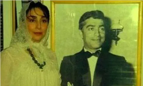 عکس محمد علی فردین و همسرش